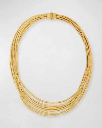Marco Bicego Cairo 18k Seven-strand Necklace - Metallic