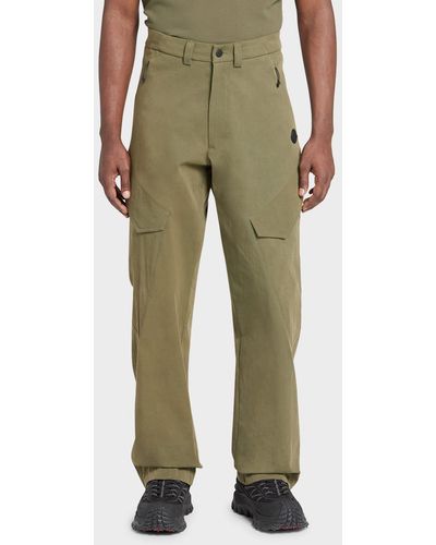 Moncler Gabardine Cargo Pants - Green
