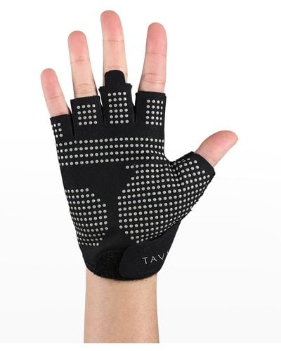 Tavi Noir Half-finger Grip Gloves - Black
