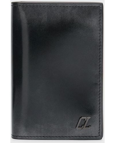 Christian Louboutin M Sifnos Vertical Bifold Card Holder - Black
