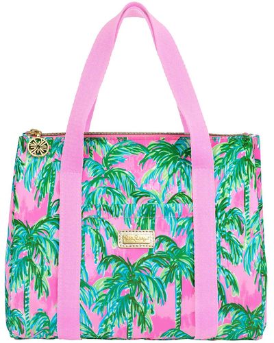 Lilly Pulitzer Suite Views Lunch Cooler Tote - White