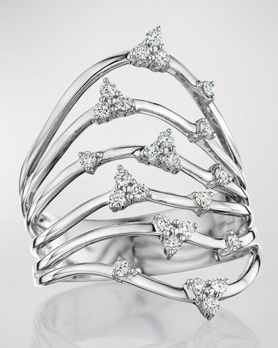 Hueb 18K Luminus Diamond Ring - Gray