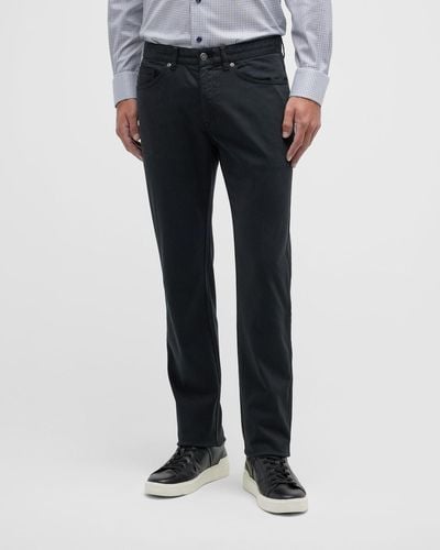 Peter Millar Ultimate Sateen 5-Pocket Pants - Black