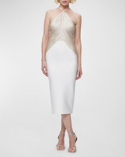 Hervé Léger The Addison Dress - White