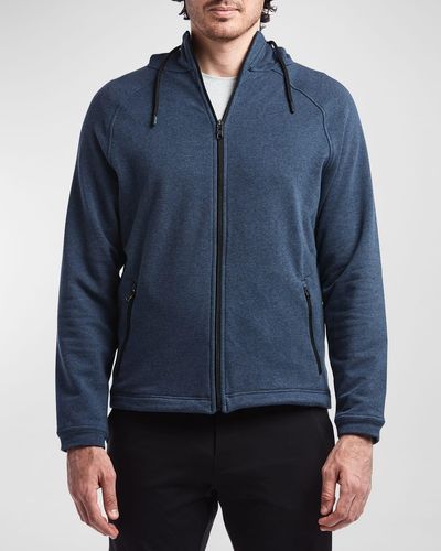 PUBLIC REC Mid-weight French Terry Full-zip Jacket - Blue