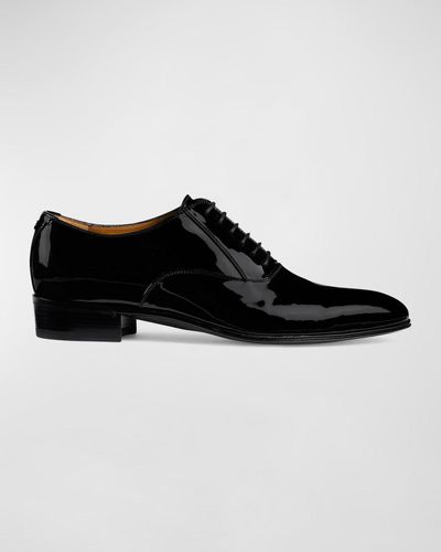 Gucci Worsh Plain Toe Oxford - Black