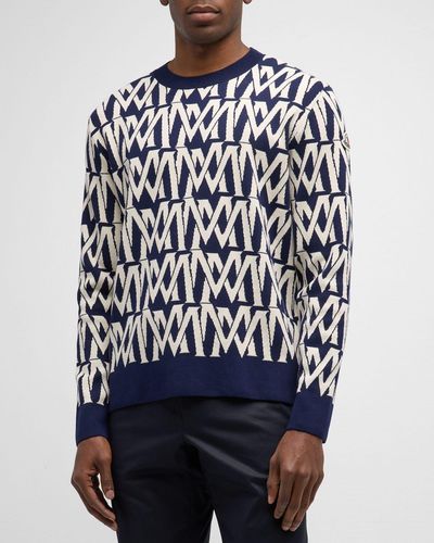 Moncler Ma Crew Sweater - Blue