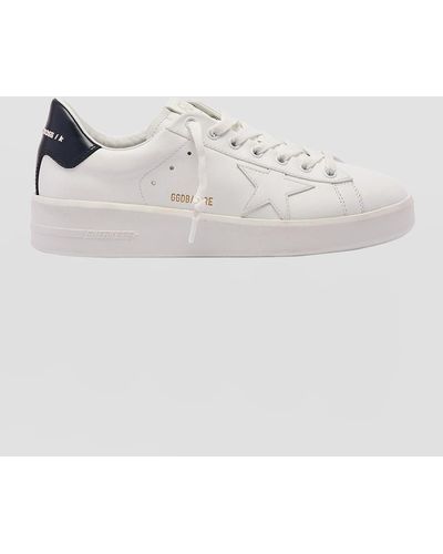 Golden Goose Pure Star Bicolor Leather Low-Top Sneakers - Multicolor
