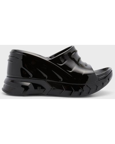 Givenchy Marshmallow Heeled Sandals - Black