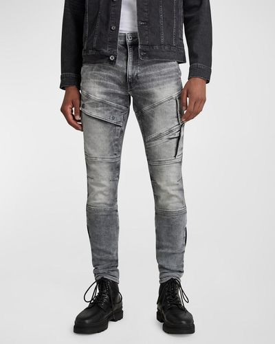 G-Star RAW Airblaze 3D Skinny Jeans - Gray