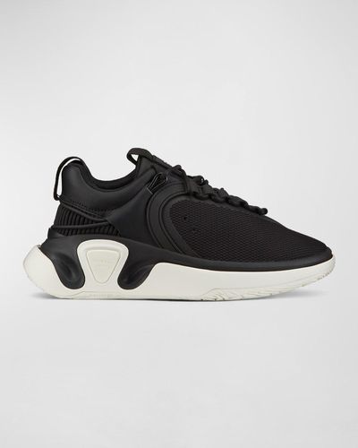 Balmain B Court T Asymmetric Chunky Sneakers - Black
