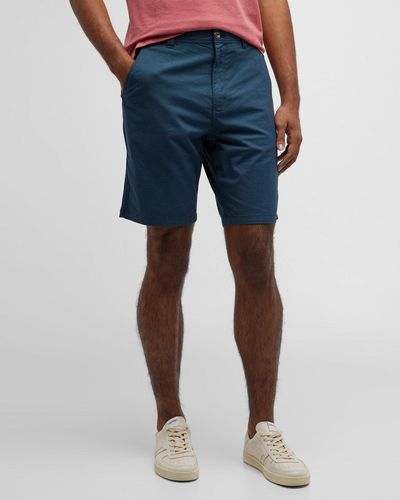 Rodd & Gunn Millwater Solid Stretch Shorts - Blue