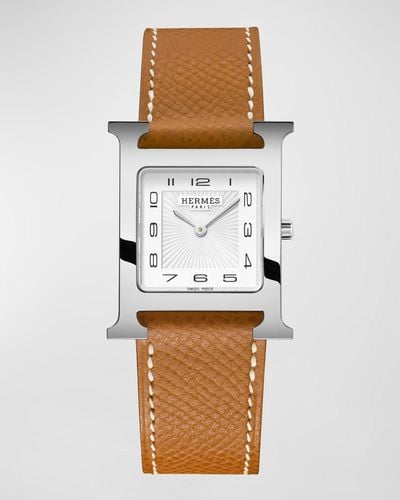 Hermès Heure H Watch, Medium Model, 30 Mm - Multicolor