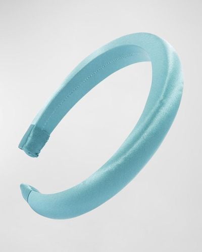 L. Erickson Floral Padded Headband - Blue