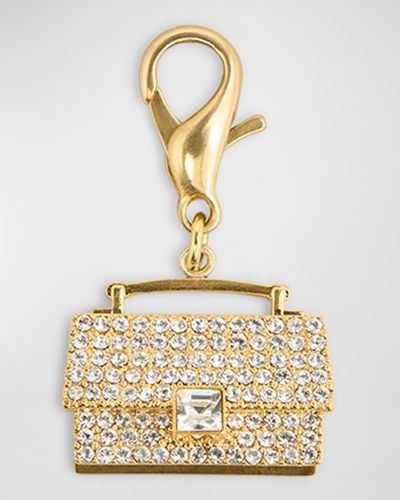 Golden Goose Venice Bag Crystal Charm - Metallic
