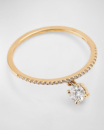 Lana Jewelry 14K Quarter Carat Charm Ring - White