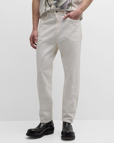 Agolde Curtis Straight-Leg Jeans - Gray