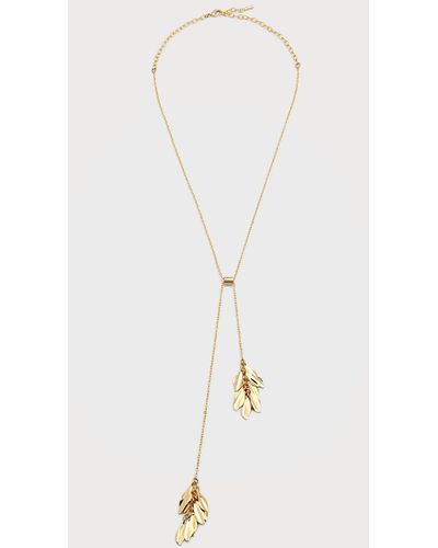 Soko Delicate Bidu Necklace With Petal Charms - White