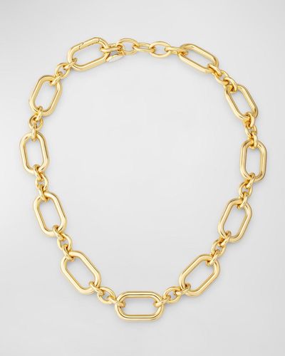 Mignonne Gavigan Valeria Chain Necklace - Metallic