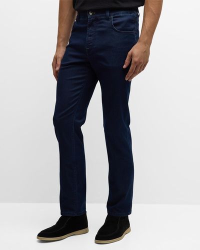 Stefano Ricci Straight-Fit Jeans - Blue