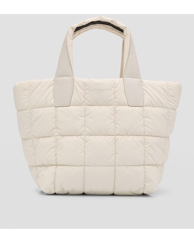 VEE COLLECTIVE Porter Medium Quilted Tote Bag - Natural
