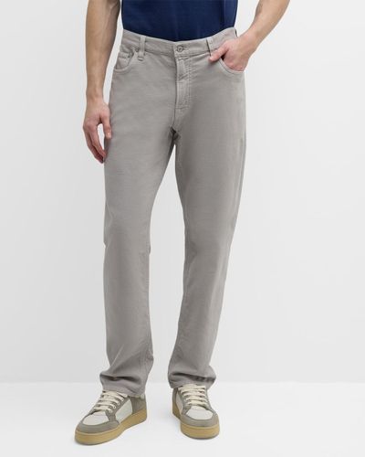 Citizens of Humanity Adler French Terry 5-Pocket Pants - Gray