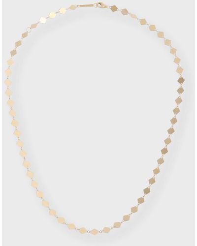 Lana Jewelry Laser Kite Chain Necklace - White