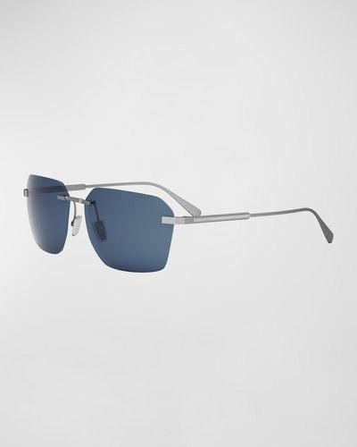 BVLGARI Octo Sunglasses - Blue