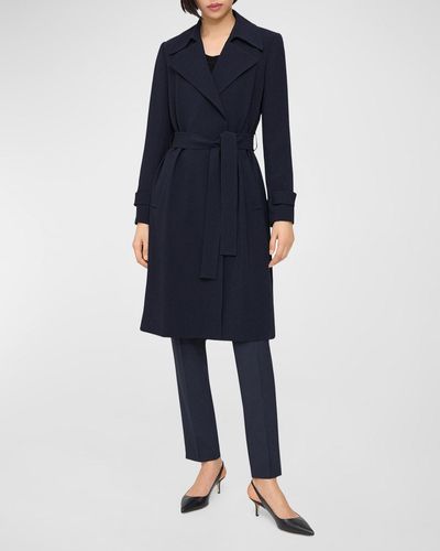 Theory Oaklane Trench - Blue