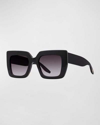 Barton Perreira Wailua Zyl Butterfly Sunglasses - Black