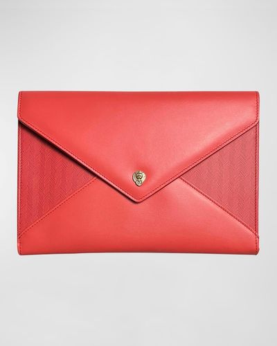Bell'INVITO Envelope Clutch - Red