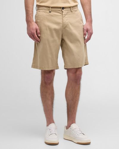7 For All Mankind Slimmy Chino Shorts - Natural