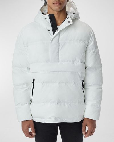 The Very Warm Packable Pullover Puffer Jacket - Gray