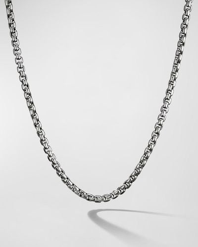 David Yurman Box Chain Necklace - Metallic