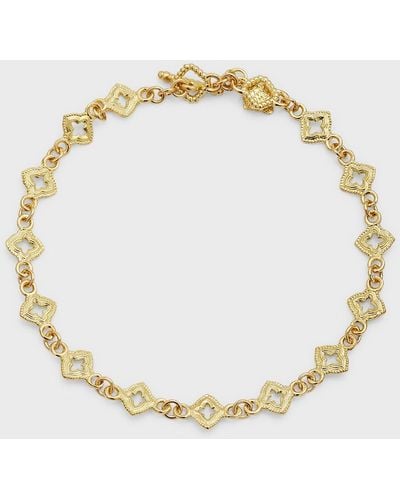 Armenta Sueno Mini Scroll Bracelet In 18k Gold - Metallic