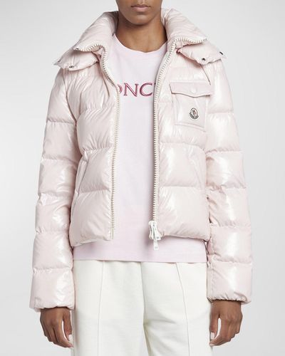 Moncler Andro Hooded Puffer Jacket - Natural