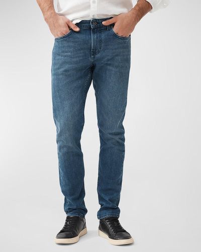 Rodd & Gunn Oaro Medium Wash Slim-Fit Jeans - Blue