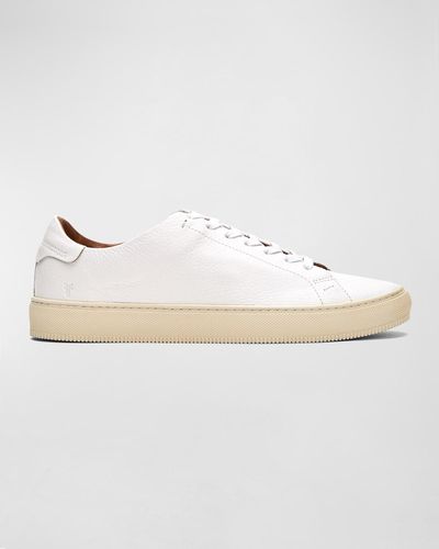 Frye Astor Low-top Leather Sneaker - White