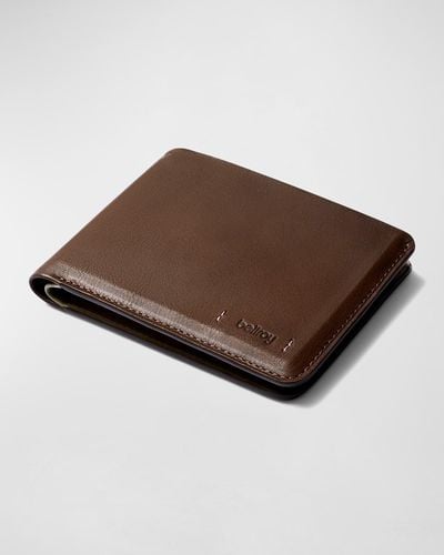 Bellroy Hide & Seek Premium Leather Billfold Wallet - Brown