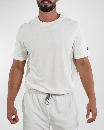 Siamo Verano French Terry T-Shirt - White