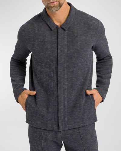 Hanro Smartwear Cotton Zip Jacket - Gray