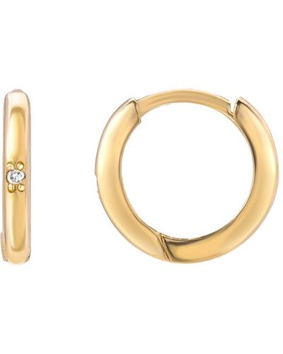 Zoe Lev 14k Gold Small Hoop Earrings - Metallic