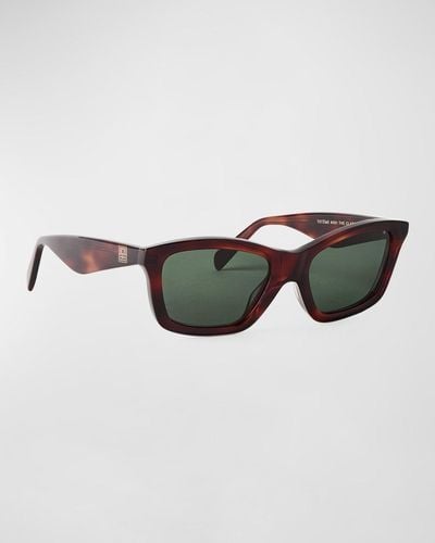 Totême The Classics Square Acetate Sunglasses - Multicolor