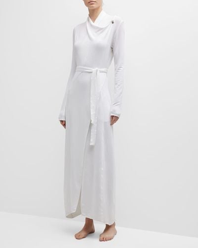 Lunya Organic Pima Robe - White