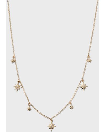 Graziela Gems Starburst Adjustable Necklace - Natural