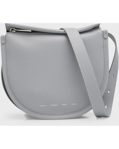 Proenza Schouler Baxter Small Leather Top-handle Bag - Gray