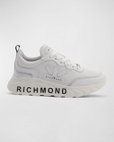 John Richmond Logo Chunky Sneakers - Gray