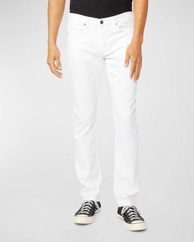 PAIGE Lennox Slim-fit Jeans, Icecap - Multicolor