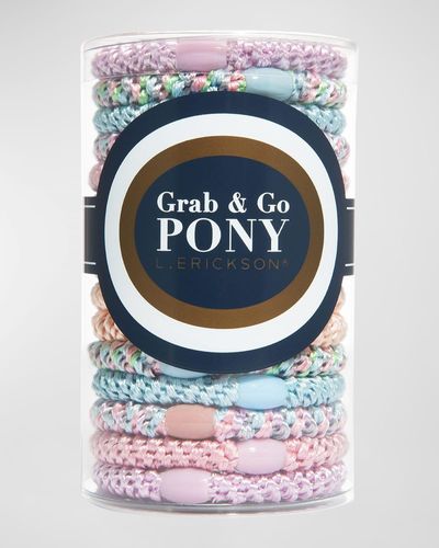 L. Erickson Grab & Go Pony Tube - Gray