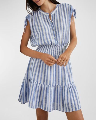 Rails Samina Striped Mini Dress - Blue